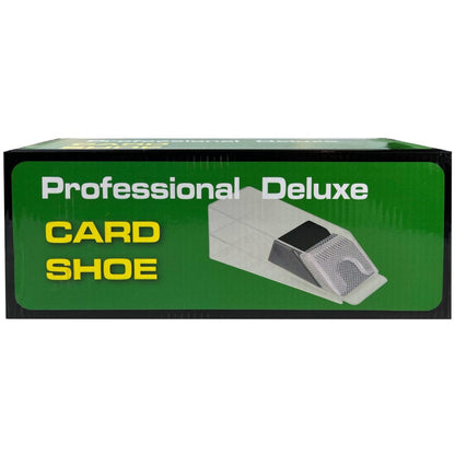 Packaging for professional deluxe clear playing card dealer shoe