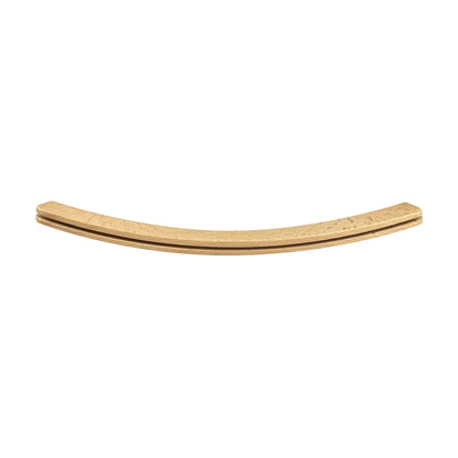 Curved wooden playing card base showing the card holding slot