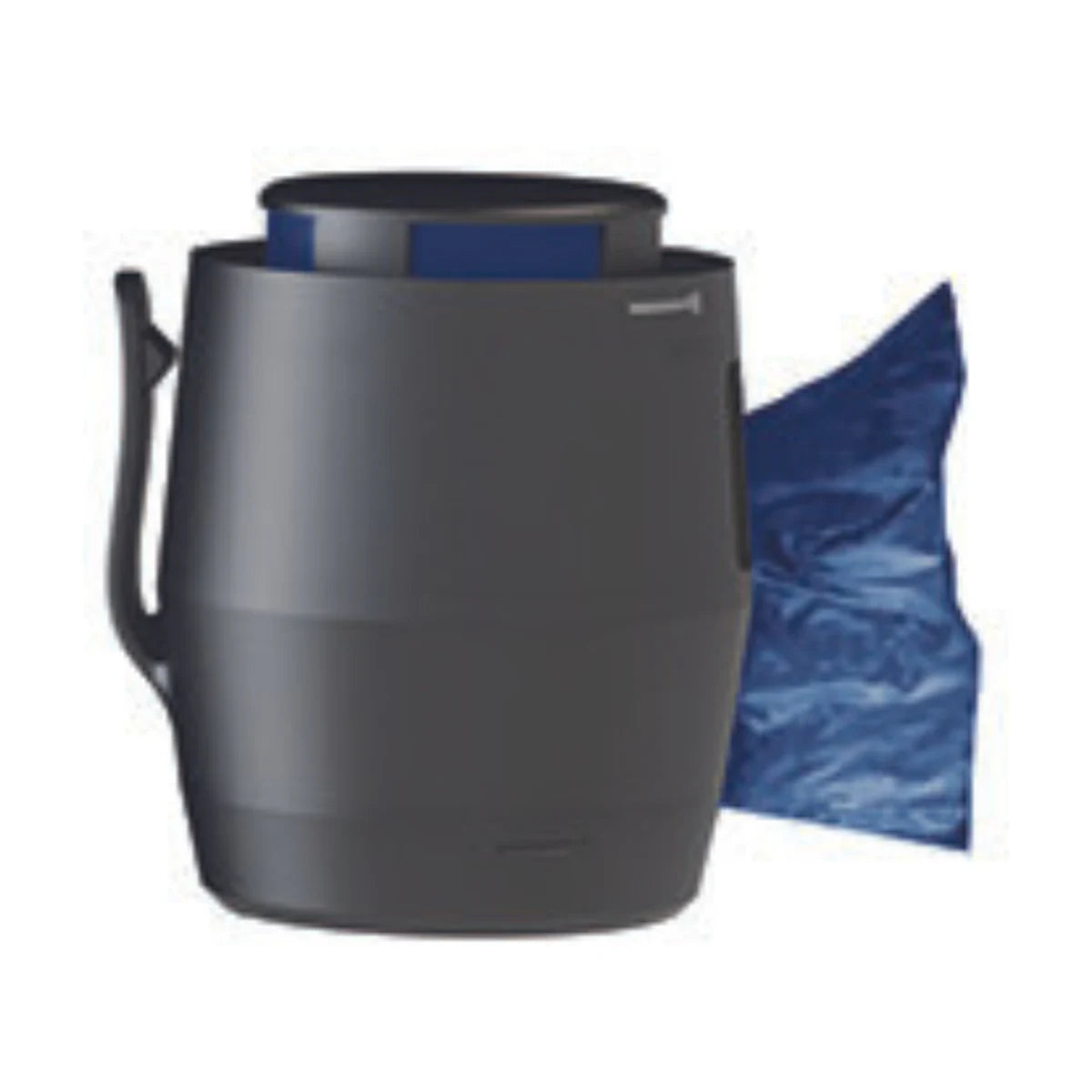 DGS Gismo connectable poop bag dispenser with standard dog waste bag ready to pull