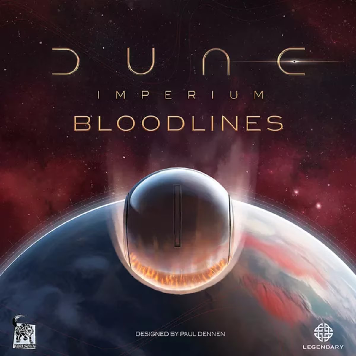 Dune Imperium Bloodlines board game expansion box by Dire Wolf Digital