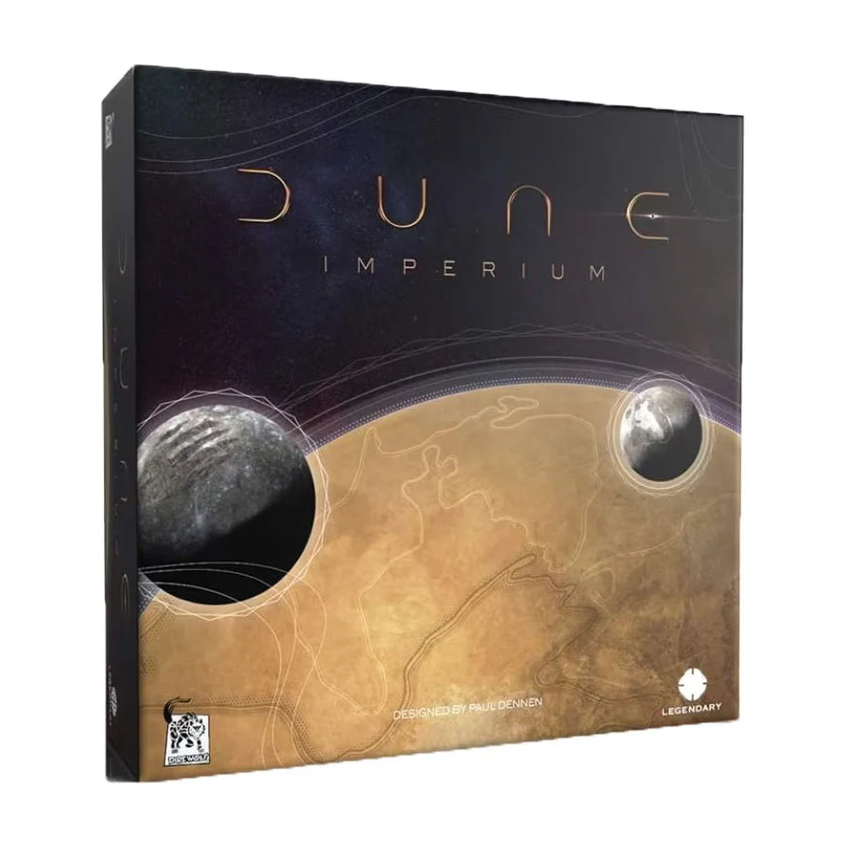 Dune Imperium strategy board game box by Dire Wolf Digital