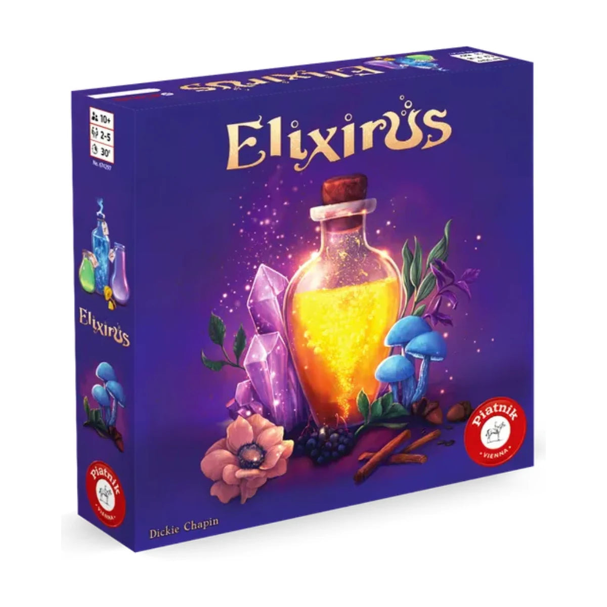 Elixirus magical potion board game box by Piatnik