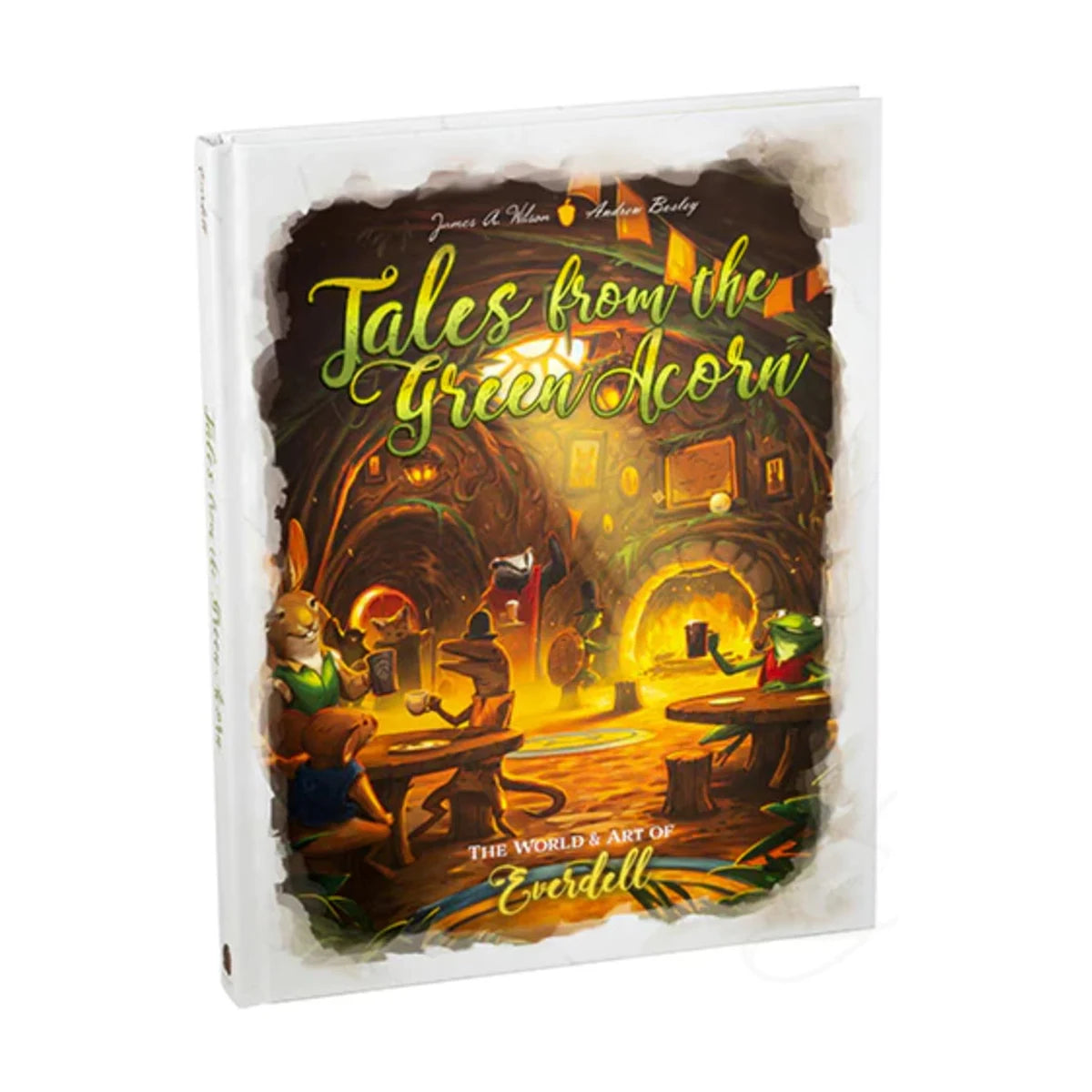 Everdell Tales from the Green Acorn hardcover companion book front cover