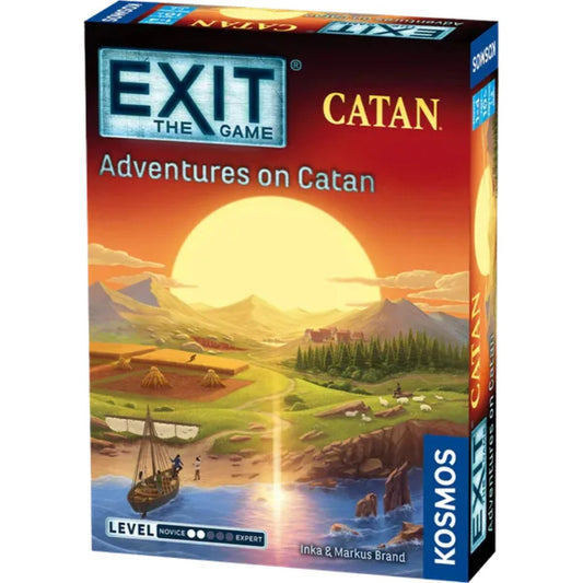 EXIT Adventures on Catan escape room board game box front