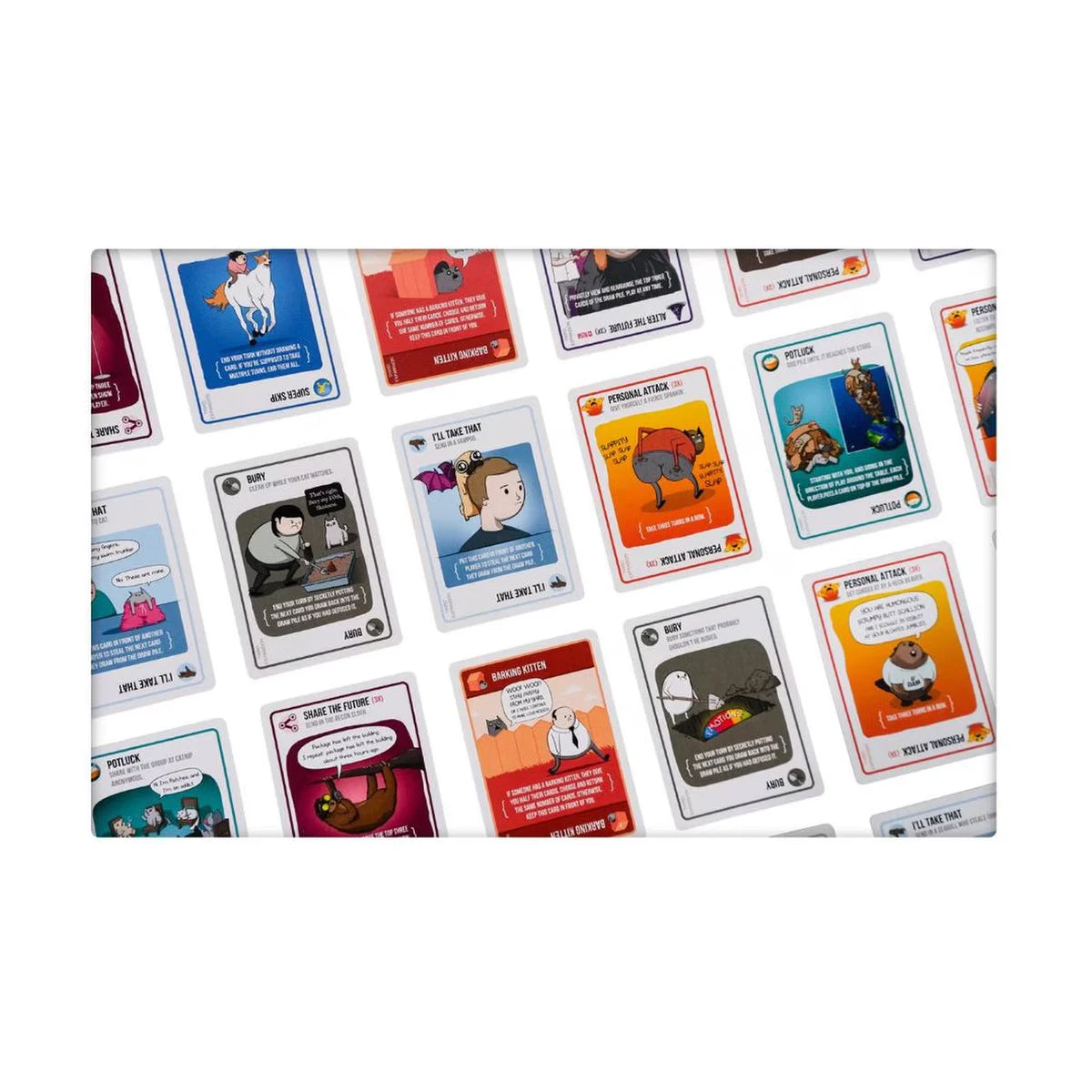 Barking Kittens expansion cards for Exploding Kittens card game