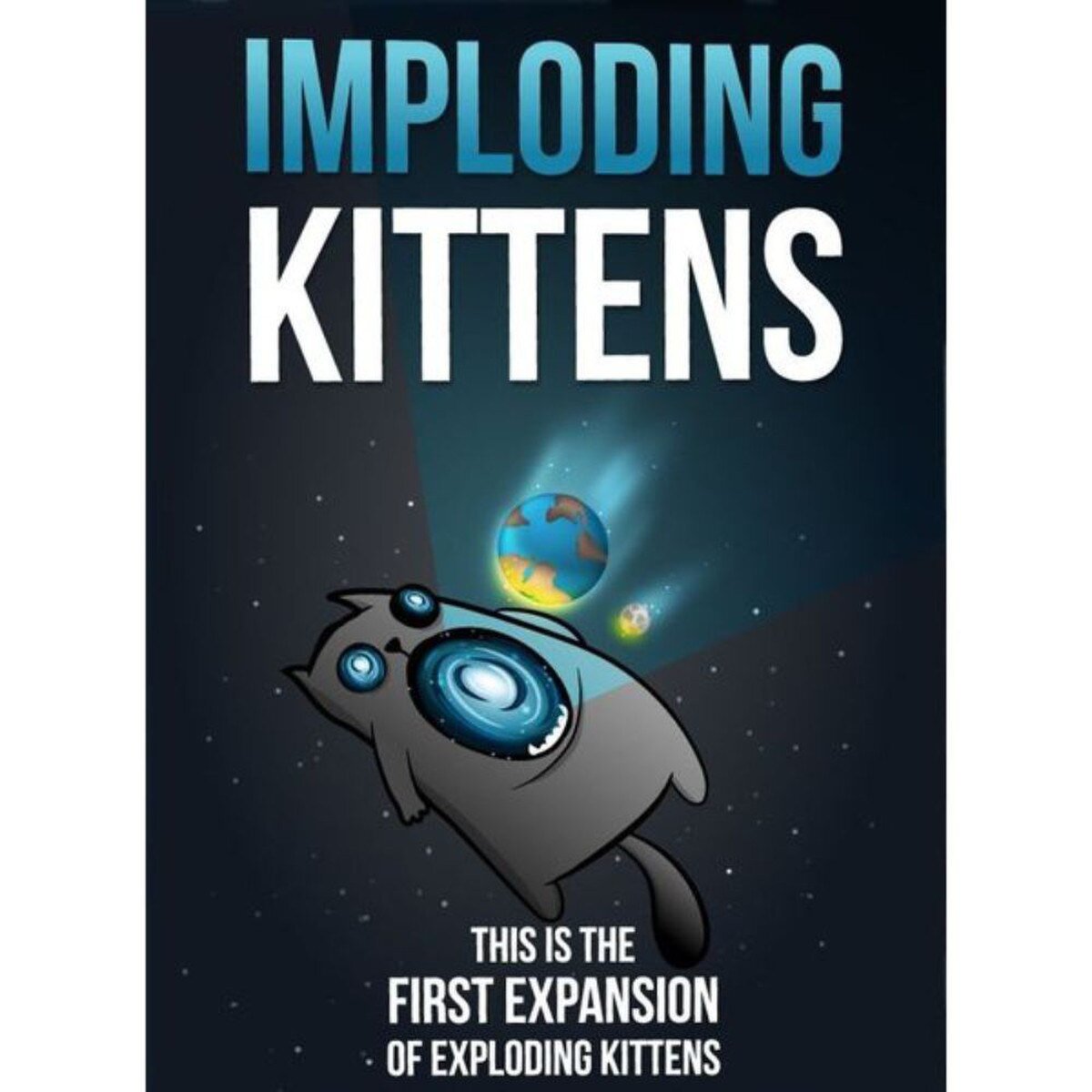 Imploding Kittens Expansion cover artwork for the Exploding Kittens card game