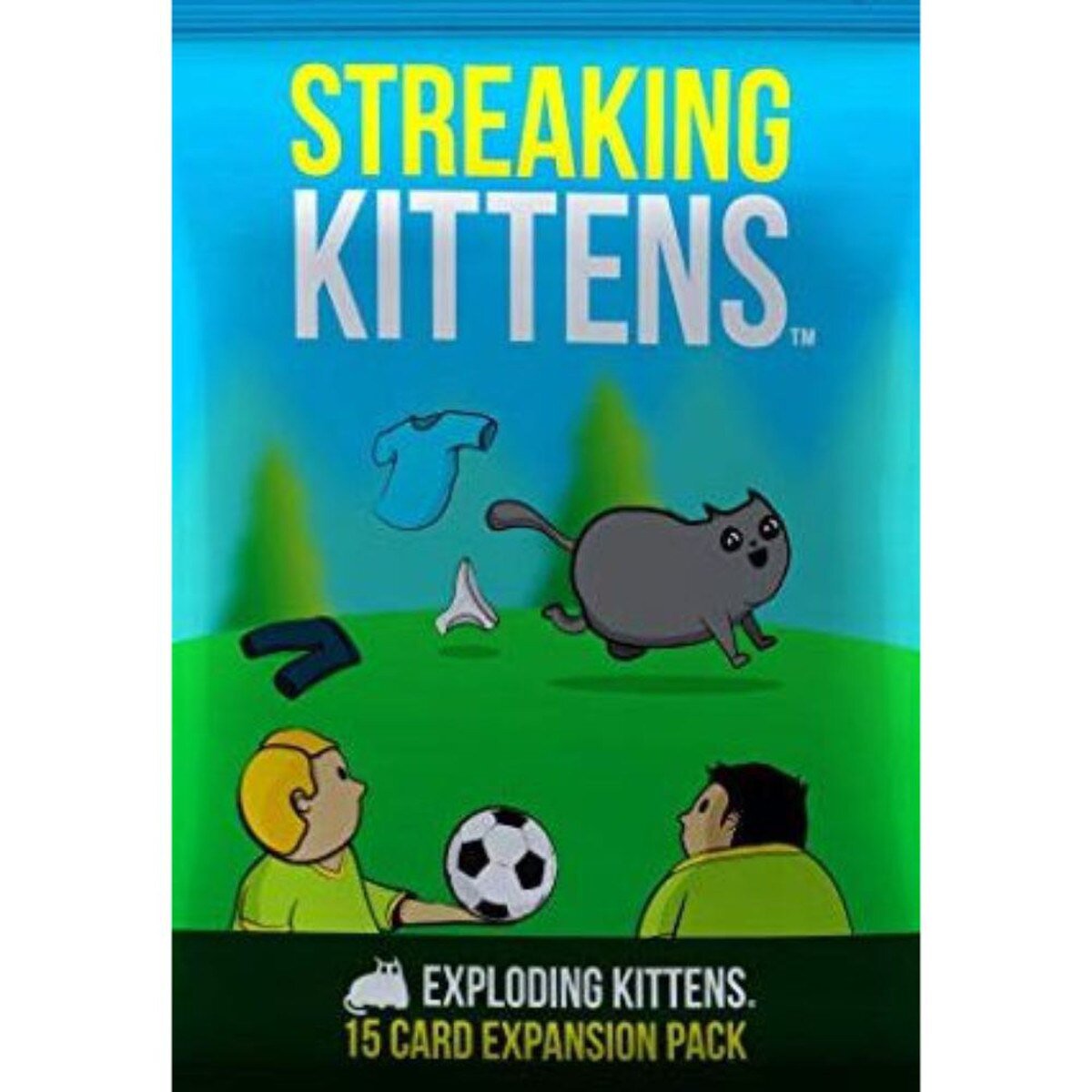 Cover art for Exploding Kittens Streaking Kittens expansion pack