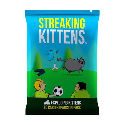 Exploding Kittens Streaking Kittens 15 card expansion pack