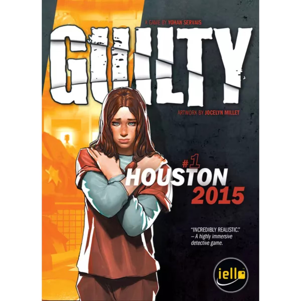 Guilty Houston 2015 detective game front cover