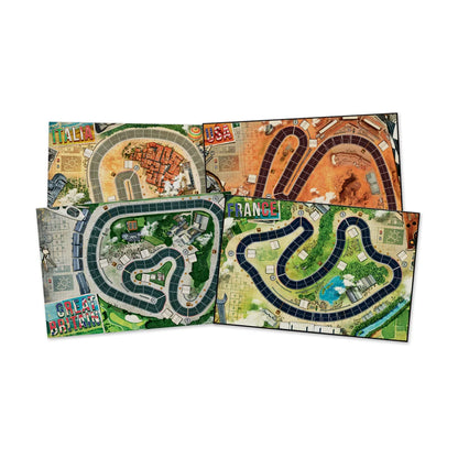 Heat Pedal to the Metal board game race track boards