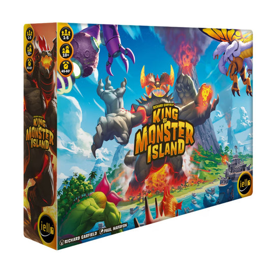 King of Monster Island cooperative board game box front