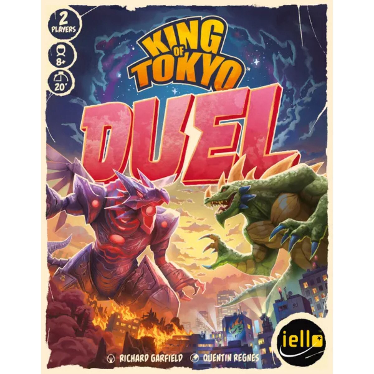 King of Tokyo Duel board game box main product image