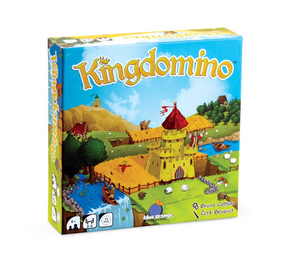Kingdomino board game box front studio image