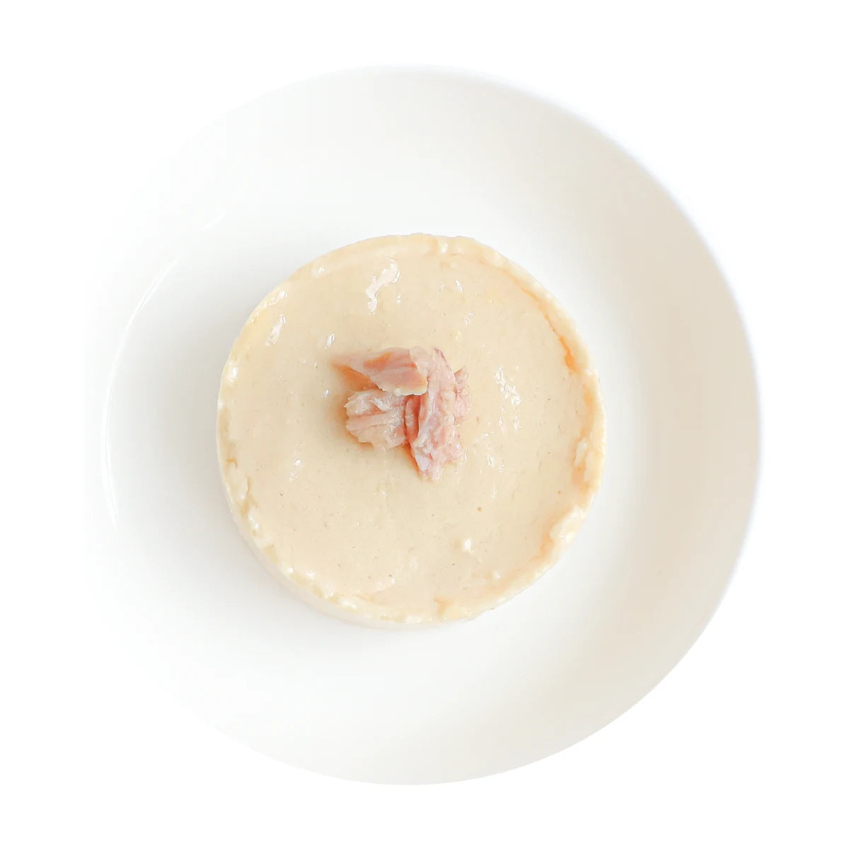 Kit Cat Chicken Mousse with Tuna Topper showing smooth wet cat food texture