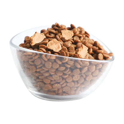 Kit Cat Classic Cuisine Chicken Craving dry cat food kibble with real chicken jerky