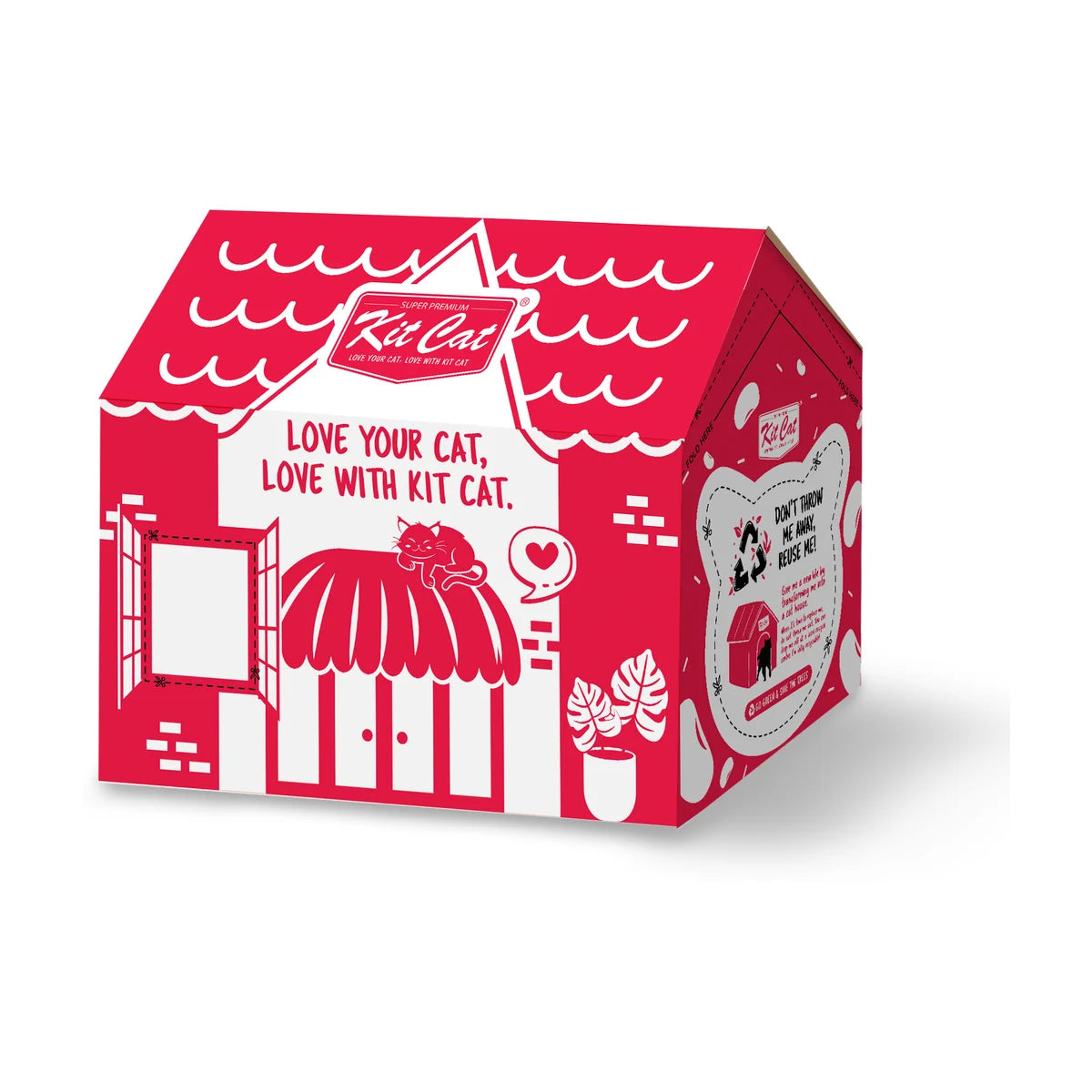 Kit Cat Soya Clump Confetti Cat Litter 6 x 7 L bulk carton