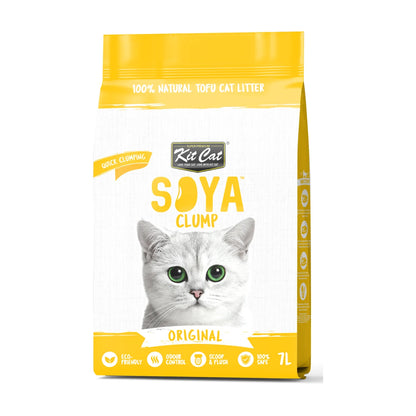 Kit Cat Soya Clump Original tofu cat litter 7 L bag