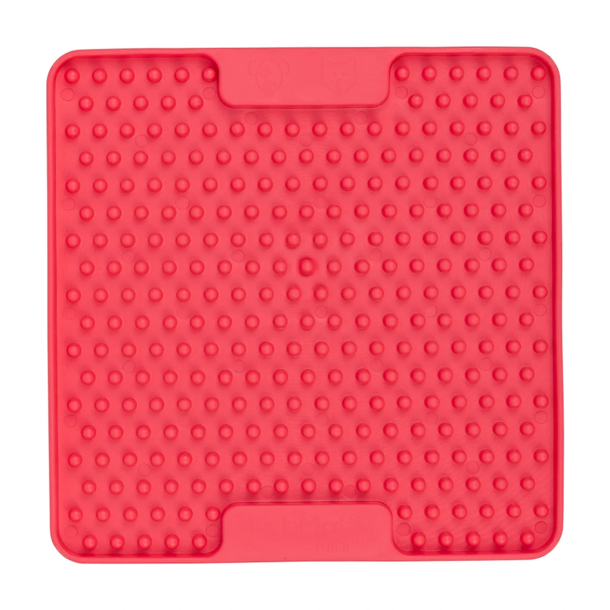 LickiMat Mini Soother 15cm pink lick mat variant for small dogs slow feeding calming enrichment