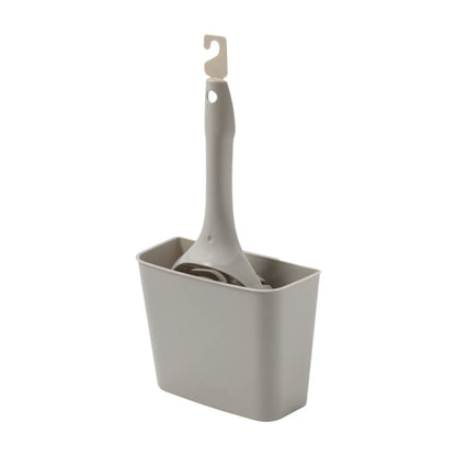 Moderna Handy Max cat litter scoop stored inside the Warm Grey caddy