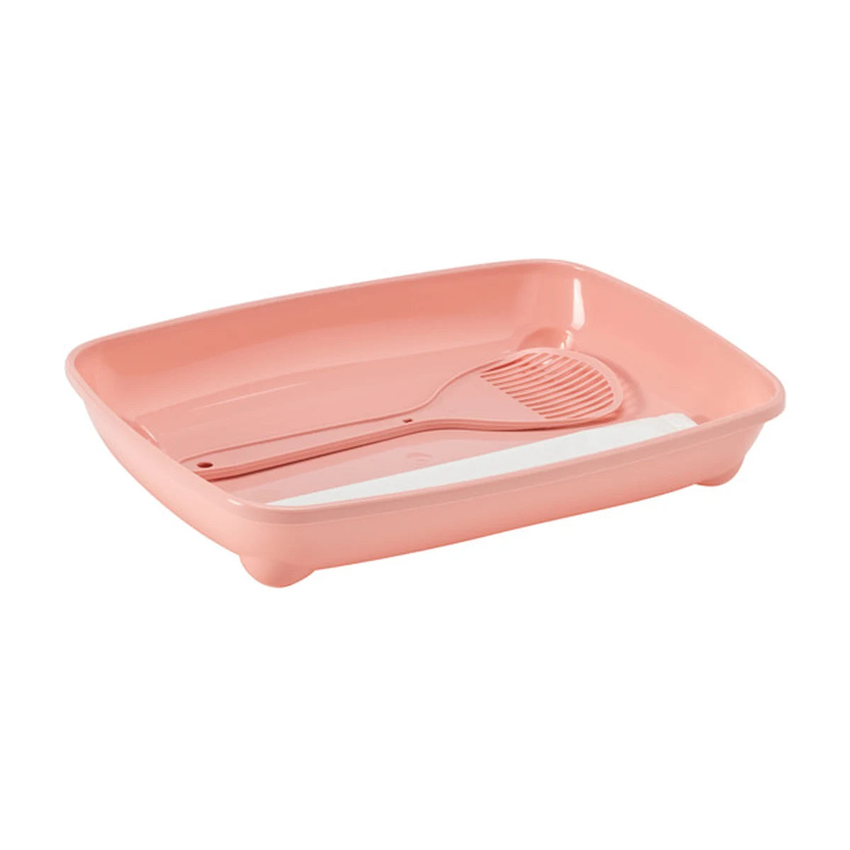 Moderna Kitten Starter Kit in Pink with litter tray scoop and liner bags