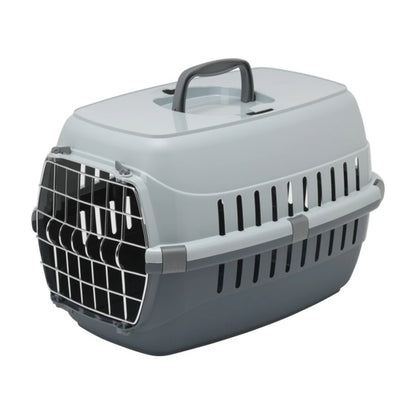 Moderna Road Runner 2 Metal Door Pet Carrier Medium in Dark Grey