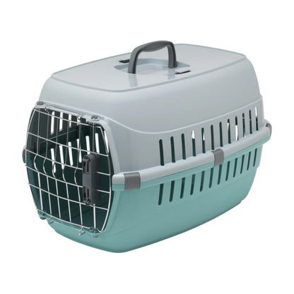 Moderna Road Runner Spring Lock Pet Carrier in Aquarelle