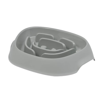 Moderna Slomo 950 ml slow feeder dog bowl in Olive Green