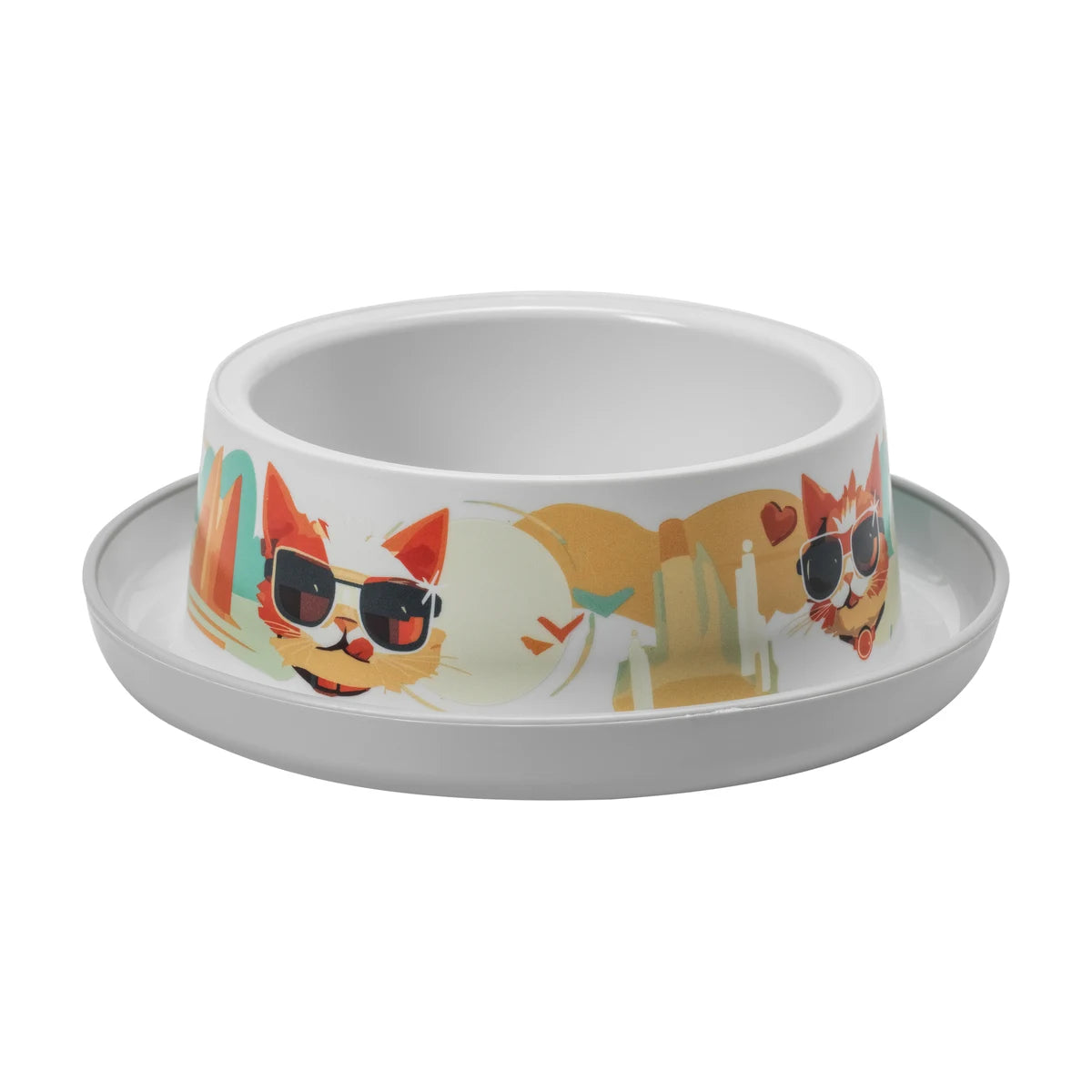 Moderna Trendy Dinner Indy & Louise Small 350 ml pet bowl for dogs and cats