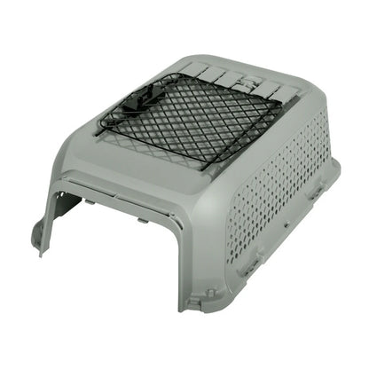 Olive Green Moderna Ventura carrier detachable upper shell showing ventilation design