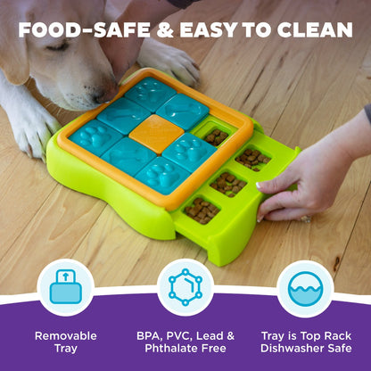 Food-safe and easy to clean Nina Ottosson dog puzzle toy