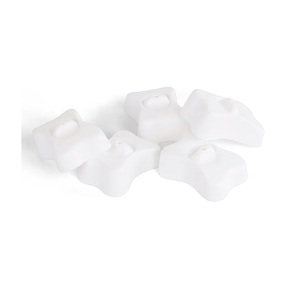 Nina Ottosson white bone replacement parts 5 pack for compatible dog puzzle games