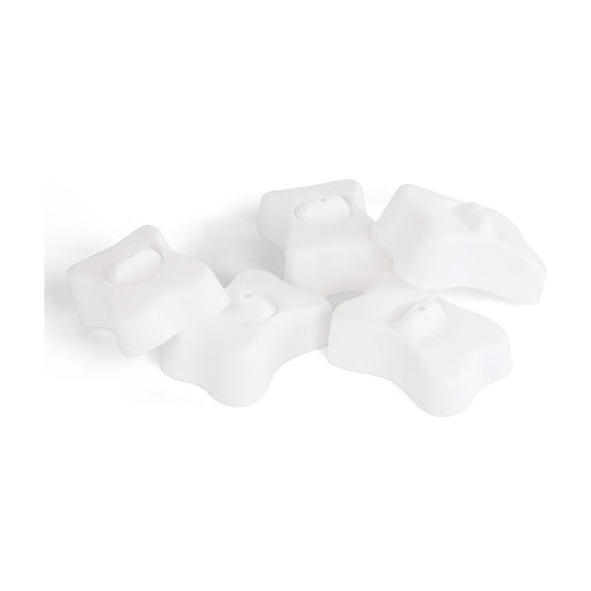 Nina Ottosson white bone replacement parts 5 pack for compatible dog puzzle games