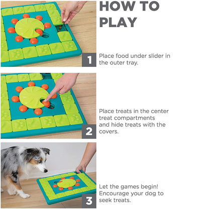 How to play Nina Ottosson MultiPuzzle Level 4 treat puzzle game