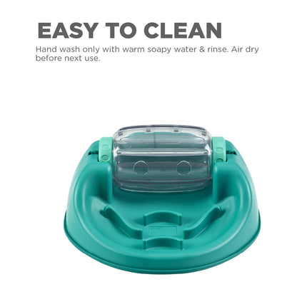 Nina Ottosson Spin N Eat puzzle feeder cleaning instructions hand wash and air dry