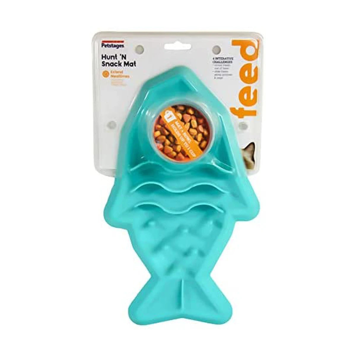 Outward Hound Petstages Hunt 'n Snack Mat cat feeder in packaging