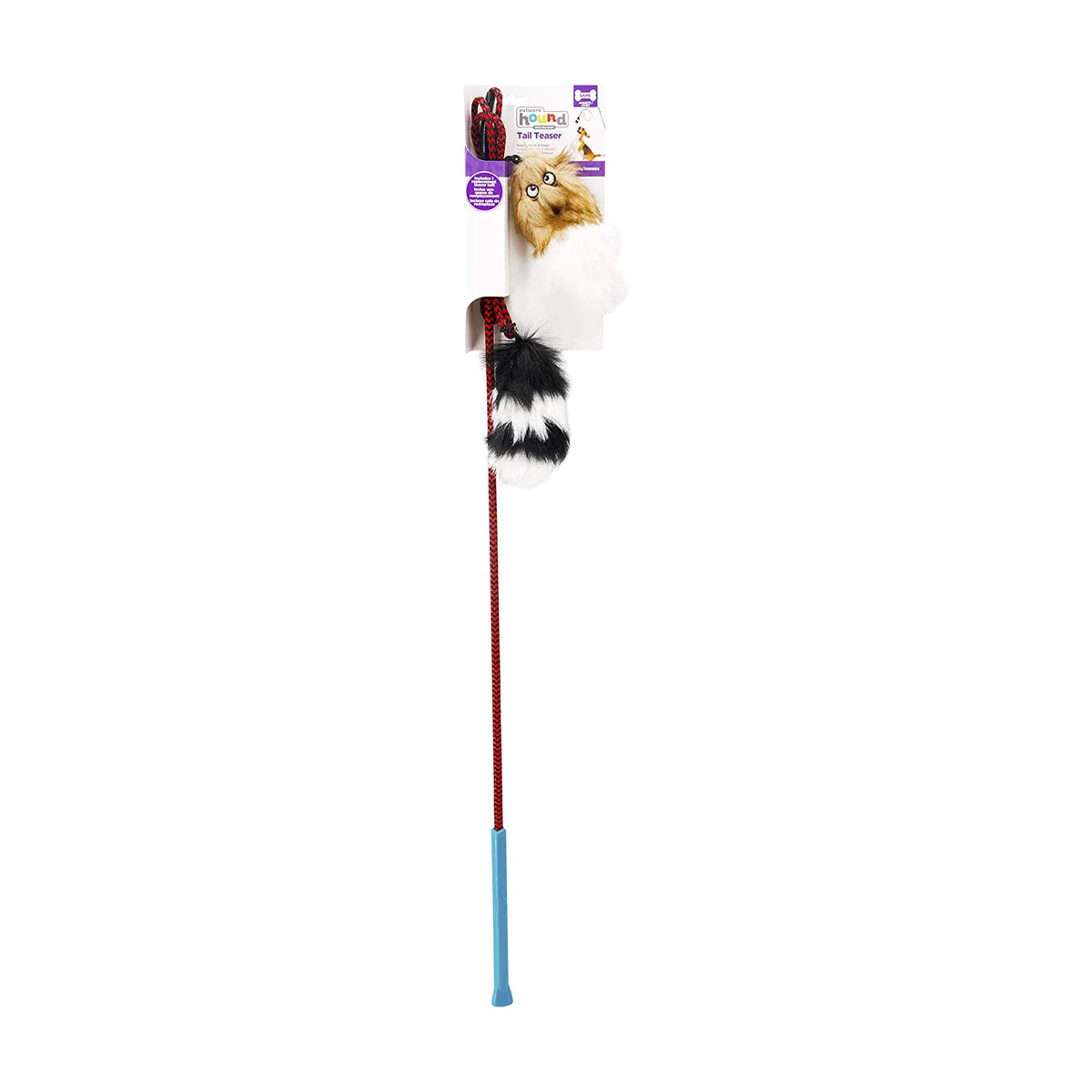 Outward Hound Tail Teaser dog wand lure toy in retail packaging