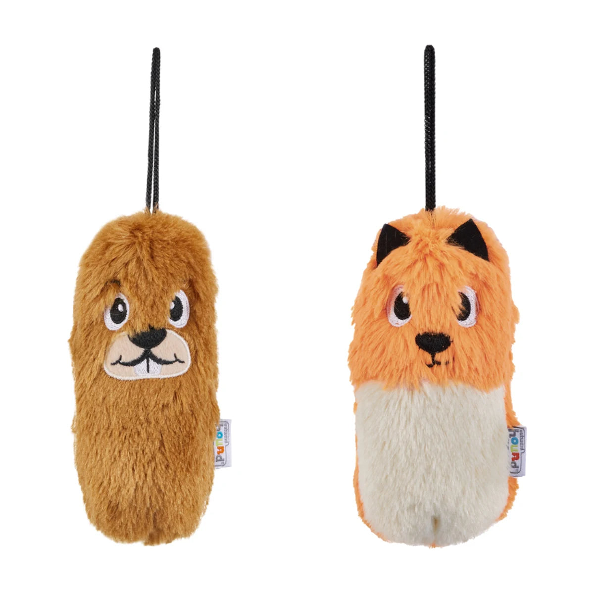 Outward Hound Tail Teaser replacement lures in Beaver and Fox styles