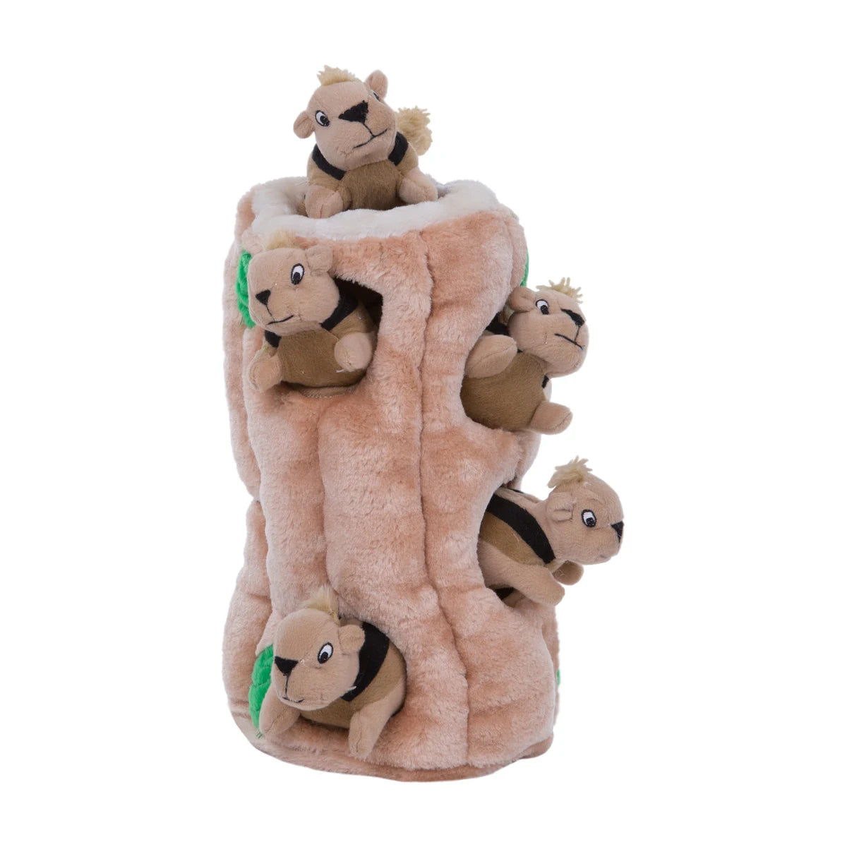 Outward Hound Hide-A-Squirrel X-Large plush dog puzzle with squeaky squirrels