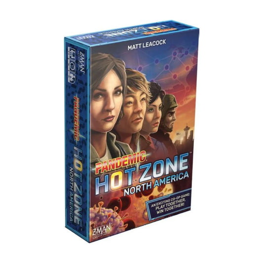Pandemic Hot Zone North America cooperative board game box front