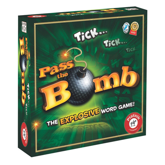 Pass the Bomb fast-paced word game box front view