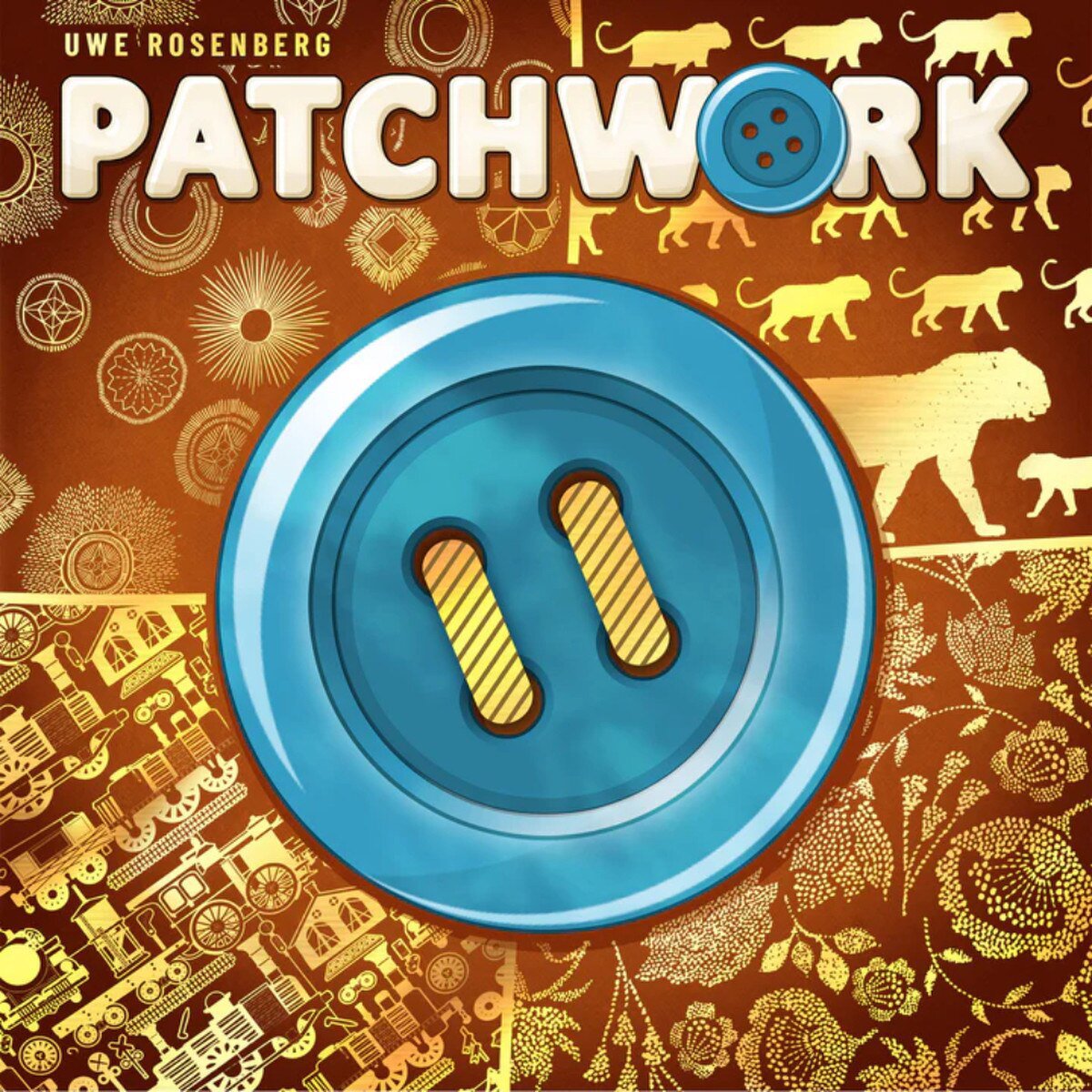 Patchwork 10th Anniversary Edition board game cover art