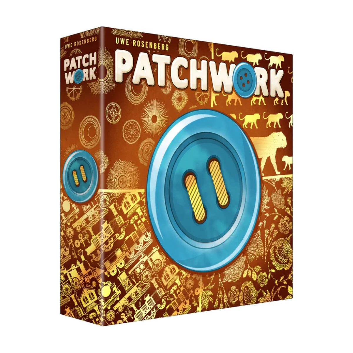 Patchwork 10th Anniversary Edition board game front box