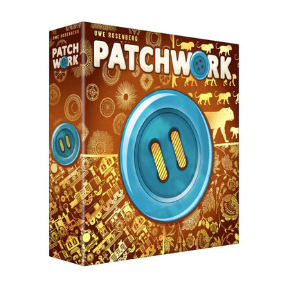 Patchwork 10th Anniversary Edition board game front box