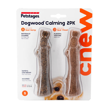Petstages Dogwood Original and Calming dog chew toys 2 pack medium