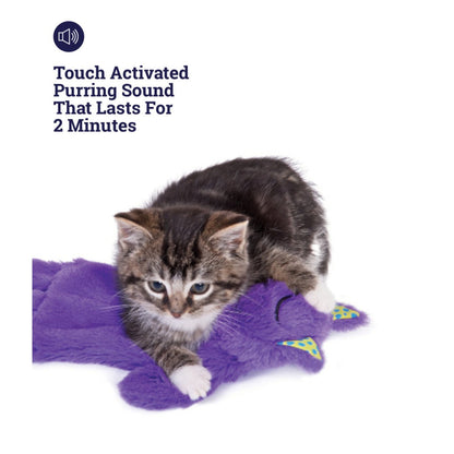 Petstages Purr Pillow Kitty touch-activated purring sound feature lasting two minutes