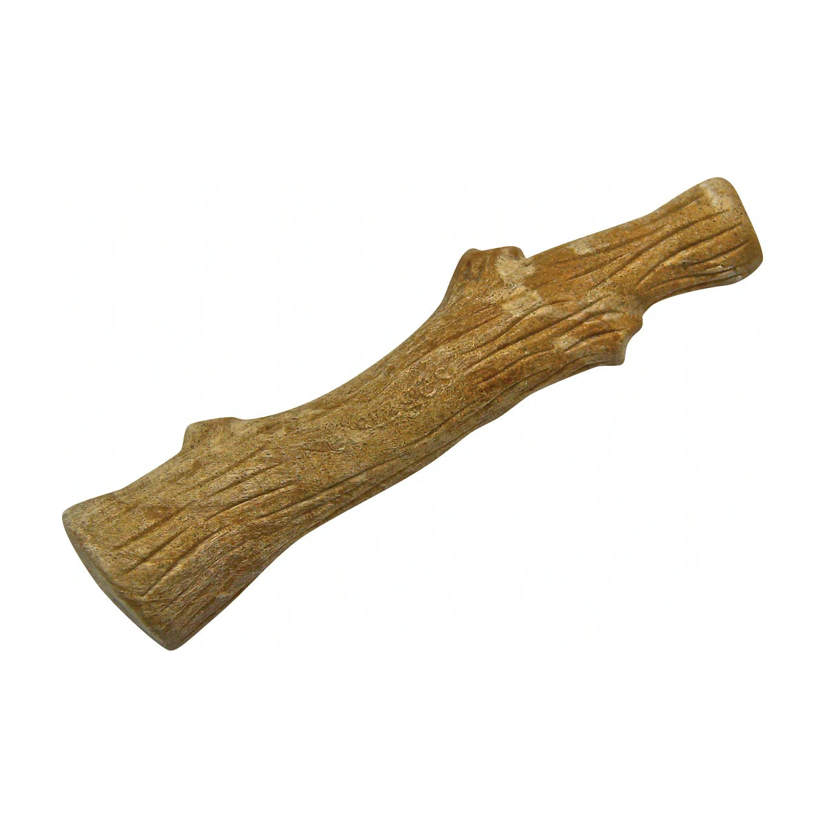 Petstages Dogwood wood-style dog chew toy made as a safer alternative to real sticks