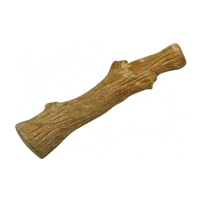 Petstages Dogwood wood-style dog chew toy made as a safer alternative to real sticks