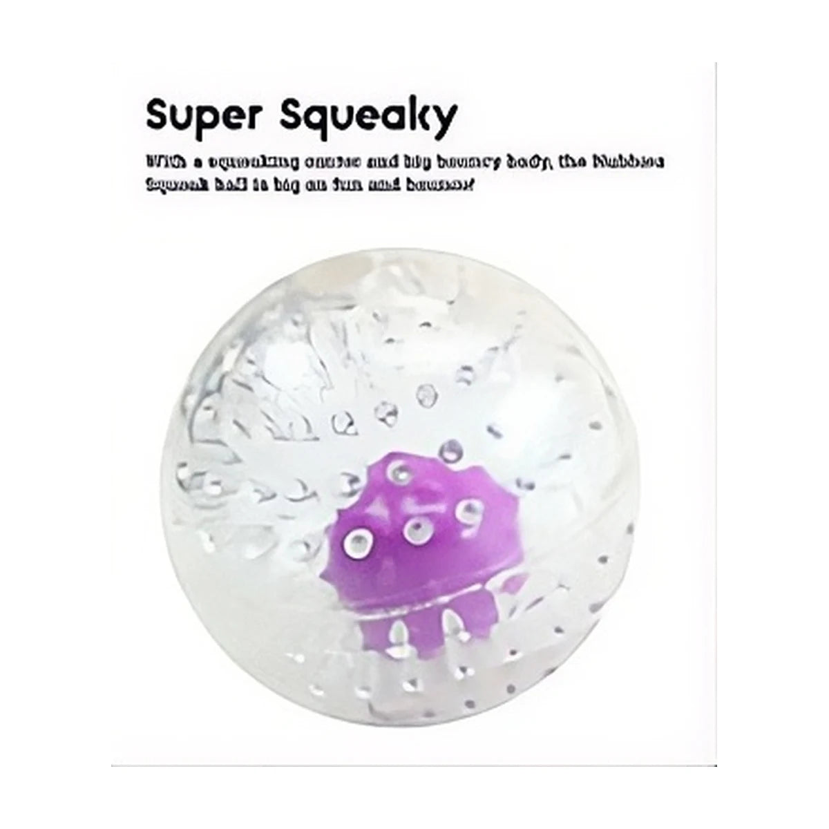 Petstages Nubbiez Treat and Squeak Ball squeaky dog ball for interactive play
