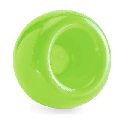 Petstages Planet Dog Snoop green treat dispensing toy for slower snacking and interactive dog play