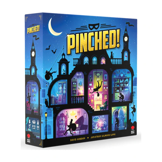 Pinched! bluffing strategy board game box front